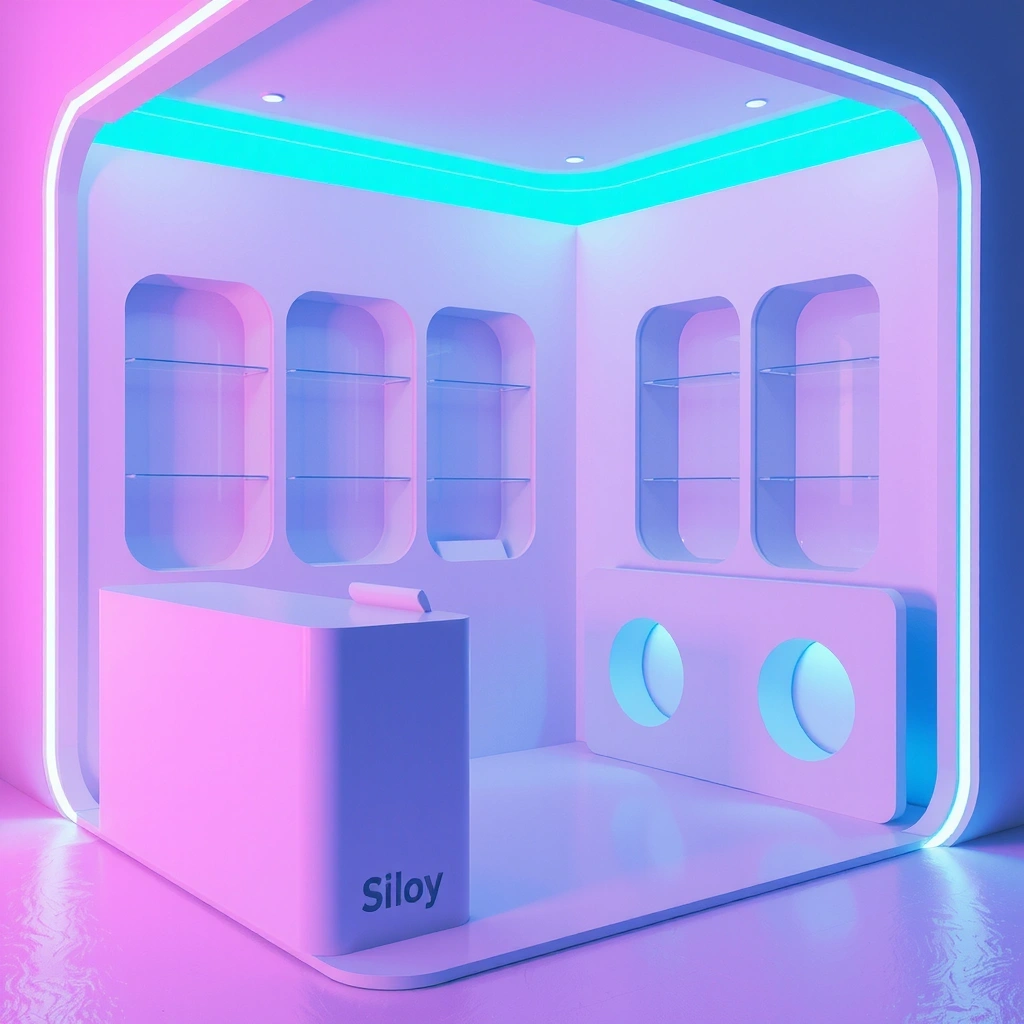 Abstract visualization of Market Ether architecture